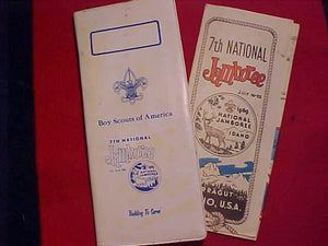 1969 NJ NOTEPAD, MAP & PEPSI PEN, ISSUED TO SCOUT REPORTERS