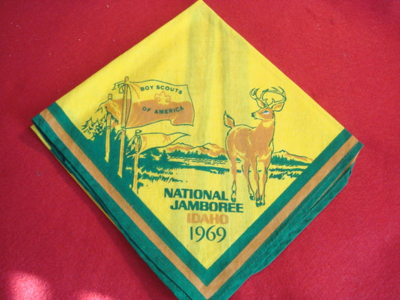 69 NJ neckerchief, official issue for participants