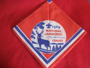 69 NJ neckerchief, souvenir issue, sold at 1969 NJ trading post