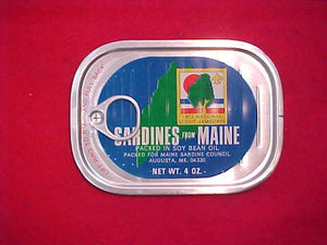 1973 NJ SARDINE CAN LID, NEVER MOUNTED ON CAN