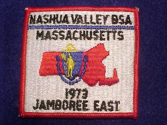 1973 NJ EAST PATCH, NASHUA VALLEY COUNCIL