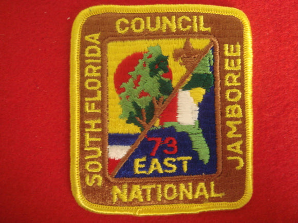 73 NJ South Florida Council Jamboree East contingent patch