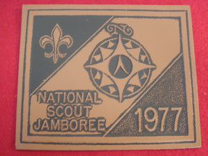 77 NJ leather patch, official