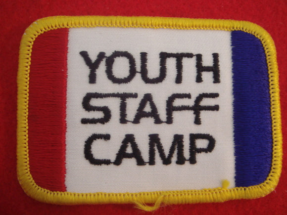 77 NJ youth staff camp patch