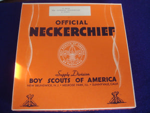 77 NJ neckerchiefs, original box of 12, mint