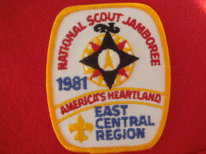 81 NJ East Central region patch