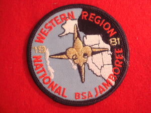 81 NJ western region pocket patch