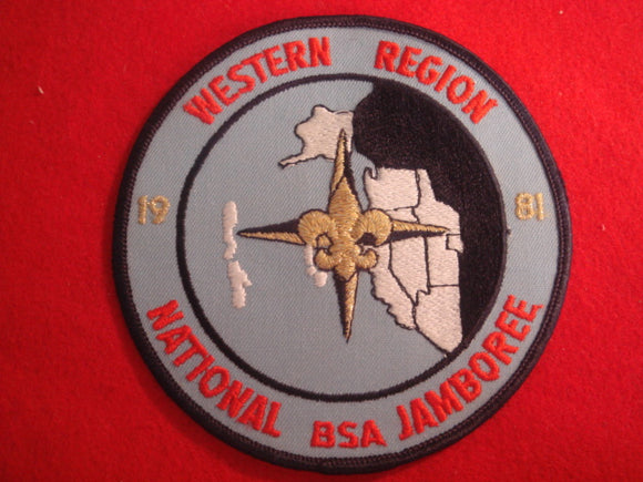 81 NJ western region jacket patch