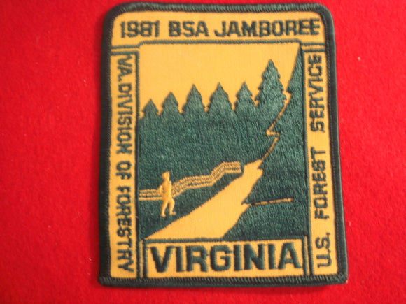 81 NJ U.S. Forest Service/Virginia Division of Forestry patch