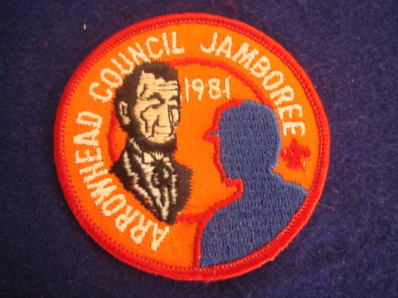 81 NJ Arrowhead Council contingent patch