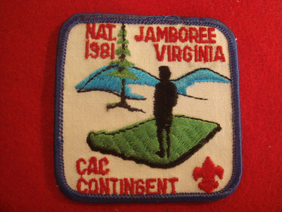 81 NJ Crossroads of America Council contingent patch