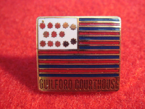 81 NJ subcamp pin, Guilford Courthouse