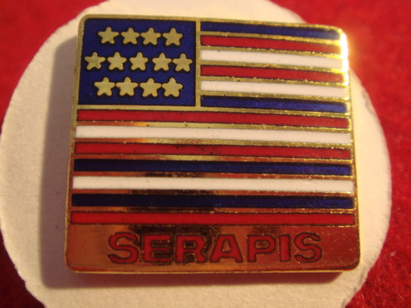 81 NJ subcamp pin, Serapis