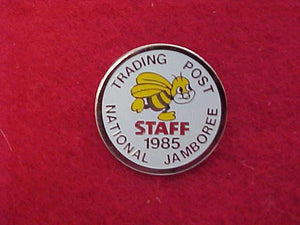 1985 NJ PIN, TRADING POST "B" STAFF