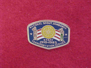 1985 NJ PIN, TRANSPORTATION SERVICES STAFF