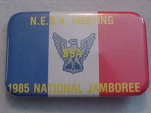 1985 NJ PIN, N. E. S. A. MEETIING, 44 X 70MM