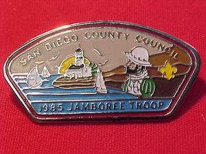 1985 NJ PIN, SAN DIEGO COUNTY COUNCIL