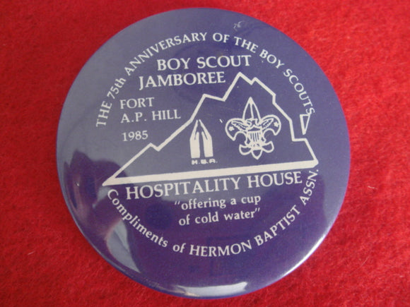 85 NJ Hermon Baptist Association Hospitality House pin