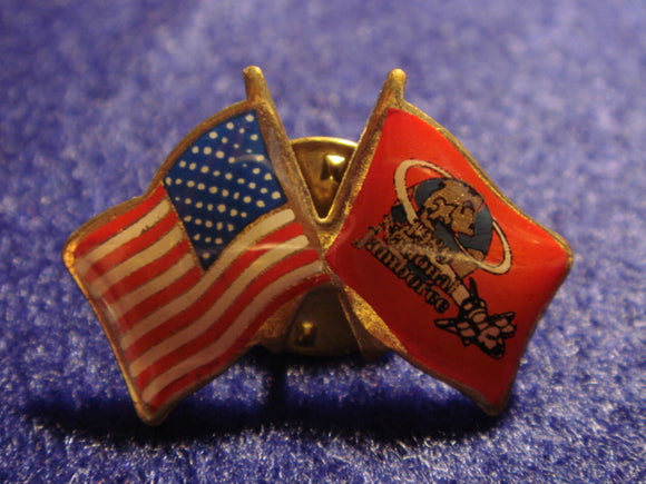 89 NJ USA/national jamboree flag pin