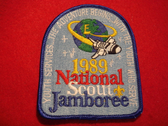 89 NJ youth services staff patch