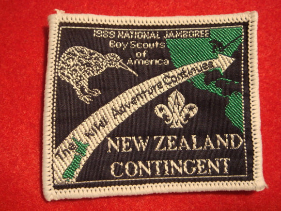 89 NJ New Zealand contingent pocket patch