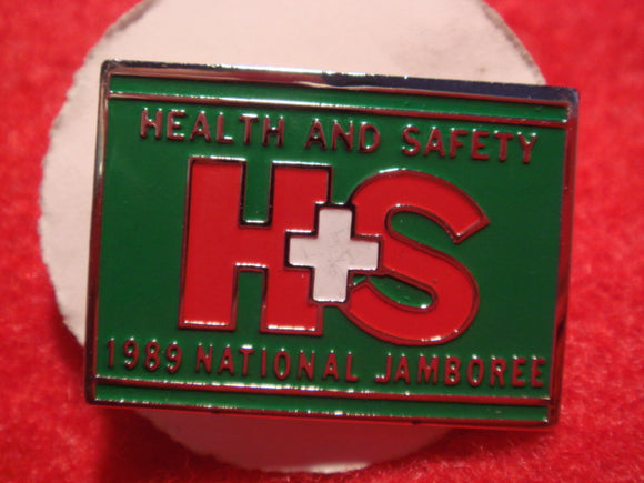 89 NJ health + safety staff pin