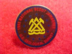 93 NJ pin, u.s. geological survey staff