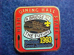 93 NJ pin, seth dining hall staff