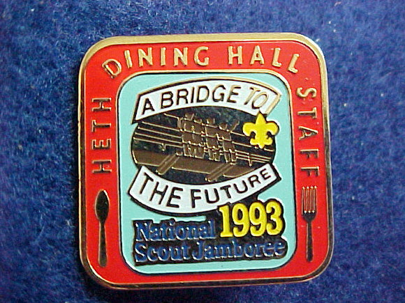 93 NJ pin, seth dining hall staff