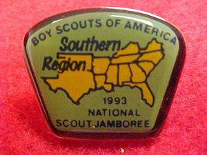 93 NJ pin, southern region