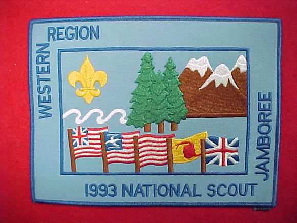 93 NJ jacket patch, western region