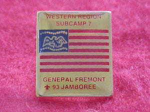 1993 NJ PIN, SUBCAMP 7, WESTERN REGION