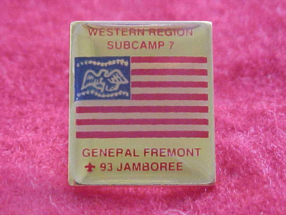 1993 NJ PIN, SUBCAMP 7, WESTERN REGION