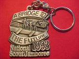 1993 NJ KEYCHAIN, TRADING POST SERVICES, PEWTER