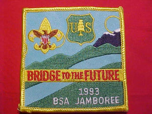 1993 NJ PATCH, U. S. FOREST SERVICE