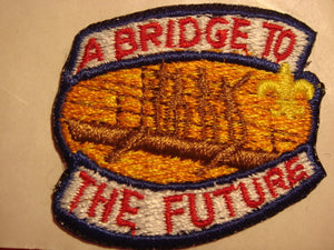 93 NJ peel and stick embroidered patch