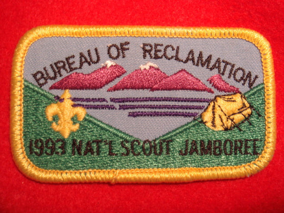 93 NJ Bureau of Reclamation patch
