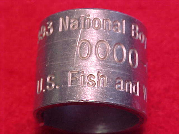 1993 NJ U.S. FISH AND WILDLIFE SERVICE BIRD BAND