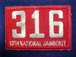 93 NJ troop 316 patch
