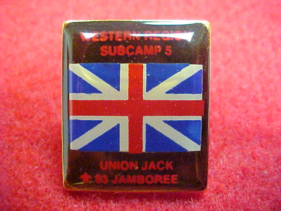 93 NJ pin, western region, subcamp 5