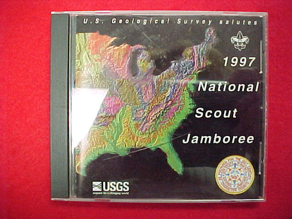 1997 cd disc, u.s. geologic survey