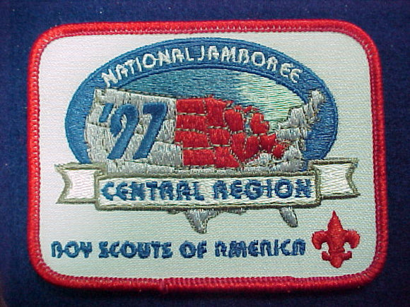 1997 patch, central region, 3x4, not fully embroidered