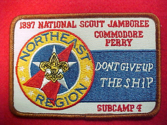 1997 patch, northeast region, subcamp 4