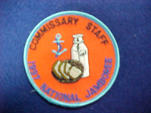 1997 patch, commissary staff