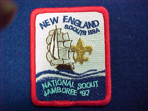 1997 patch, new england scouts