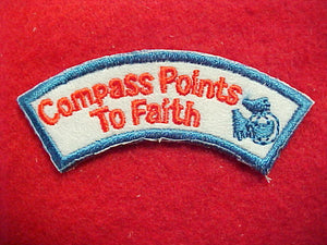 1997 activity award segment, compass points to faith