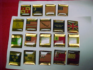 1997 subcamp pins, complete set of 19
