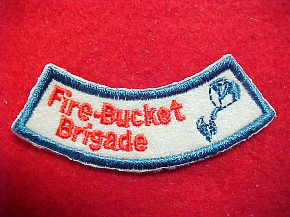 1997 activity award segment, fire-bucket brigade