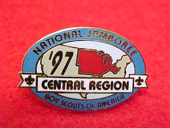1997 pin, central region