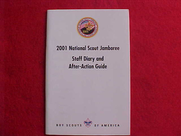 2001 NJ DIARY AND AFTER-ACTION GUIDE BOOK, STAFF
